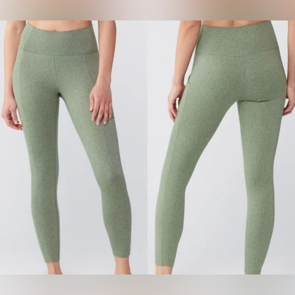 REI Co-op Heathered Green Leggings